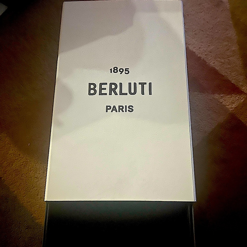 Brand new berluti shoe box with carry bag